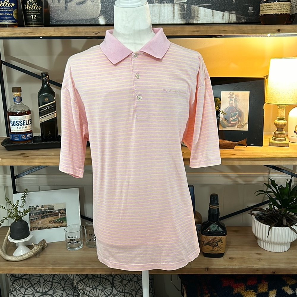 Peter Millar Golf Polo Historic Pete Dye “The River Course” Large